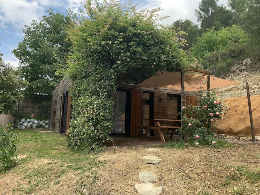 Maison En Bois A Entrechaux Εξωτερικό φωτογραφία
